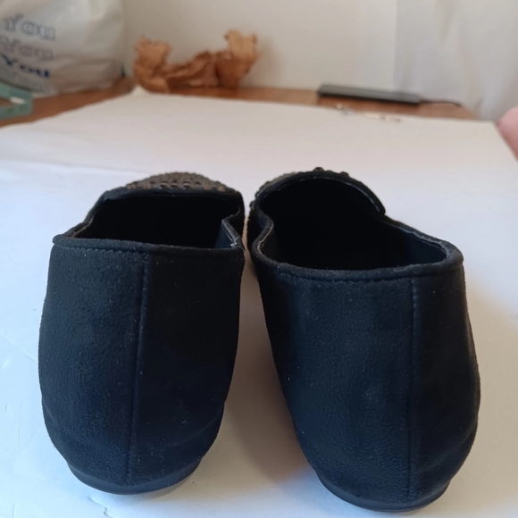 Rock and Republic shoes, size 6½, black with stone decoration,Boho Hipster. - Picture 5 of 9
